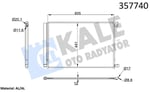 KLİMA RADYATÖRÜ MERCEDES BENZ C-CLASS W205,C205,S2 05 14=> CLS C257 17=> E-CLASS W213,S213 16=> S-CLASS W222,V222,X222,C217 14=> V-CLASS VITO W447 19=> KURUTUCUSUZ BRAZING AL/AL 639×440×12 AL/AL
