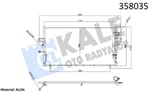 KLİMA RADYATÖRÜ NISSAN MAXIMA / MAXIMA QX IV CEFIR O II 2.0 3.0 98<01 AT/MT KURUTUCU İLE BRAZING AL/AL 710×368×18 AL/AL 710×368×18