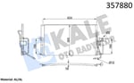 KLİMA RADYATÖRÜ OPEL VECTRA B 1.6I 2.0I 1.7TD 1.6I /1.8I/2.0I/2.2I 16V 2.5I/2.6I V6 95<03 KURUTUCUSUZ BRAZING AL/AL 593×365×16 AL/AL