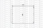 KLIMA RADYATORU TOYOTA LAND CRUISER 4,0 03>09