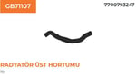 KLİMALIRADYATÖR HORTUMU ÜST R19 1.9D