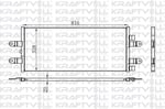 KONDENSER (KLIMA) RADYATORU SCANIA P, G, R, T SERILER 2004 VE SONRASI