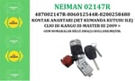 KONTAK ANAHTARI (SET KUMANDA KUTUSU ILE) CLIO III-KANGO III-MASTER III 2009 >