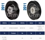 KRANK KASNAĞI FIAT DOBLO 152 263 1.6 MJT 2010- LINEA 323 1.6 MJT 2010- 159 939 1.9 JTDM 2006-2011