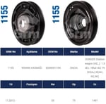 KRANK KASNAĞI RENAULT CLIO II-III-KANGOO-MEGANE II-SCENIC II-TWNG-LOGAN 1.5 DCI KAMASIZ