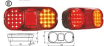 LED İŞ MAKİNASI STOP LAMBASI KABLOLU 24V