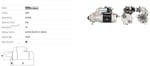 MARS MOTORU 24V 12 DIS 8.3 KW DELCO TIPI 39MT BMC PRO 827