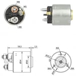 MARS OTOMATIGI 12 V PEJO PARTNER BERLINGO 1,9 JUMPER CIVATALI FISLI  SNLS 559