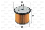 MAZOT FİLTRESİ CITROEN C 15 1.8 D, PEUGEOT 205 1.8