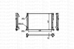 MOTOR RADYATOR LAGUNA 1,6I / 1,8I 16V KLIMALI (2 SIRA AL+PL)