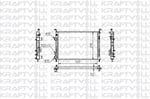 MOTOR RADYATOR PALIO 1,2 ALBEA 1,2 / 1,6 KLIMALI (2 SIRA AL+PL SISTEM) / (520*378*23) (MT)