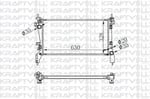 MOTOR RADYATORU (630×318×22) FIORINO-BIPPER-NEMO 1,3 MULTIJET 08> BRAZING