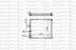 MOTOR RADYATORU KANGOO 1,5DCI / 1,9 EXPRESS 1,9 F8Q KLIMASIZ (478*438*32) BRAZING (MT)