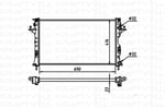 MOTOR RADYATORU LAGUNA II 1,6 / 1,8 / 2,0 / 1,9 DCI (670X414X28) / (2 SIRA AL SISTEM)