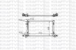 MOTOR RADYATORU MASTER III 2,3 MOVANO B NV400 VAUXHALL MOVANO Mk II (773*468*22) BRAZING (MT)