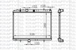 MOTOR RADYATORU P301-P2008-P207-C2-C3 ( 380×538×16 )> BRAZING