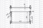 MOTOR SU RADYATOR Z13DTJ CORSA D (BRAZING)