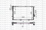 MOTOR SU RADYATORU BMW E39 E38 M52 M54