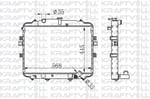 MOTOR SU RADYATORU H100 KAMYONET 2004> (445x580x26)