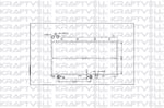 MOTOR SU RADYATORU HONDA JAZZ II 02-08 OTOMATIK (325x648x16)