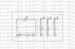 MOTOR SU RADYATORU HYUNDAI GETZ 02> BENZINLI OTOMATIK (370X488X26)