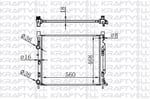 MOTOR SU RADYATORU KANGOO III 1,5DCI / 1,6 08> , CITAN 415 12>