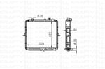 MOTOR SU RADYATORU KIA BONGO K2500 2004>