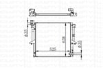 MOTOR SU RADYATORU MITSUBISHI L200 06>15 4D56 4X4 MANUEL VITES (640X535X18)