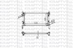 MOTOR SU RADYATORU NEMO BIPPER 1,3HDI 16V 75CV 12> FIORINO 1,3JTD 07> (1 SIRA ALB SISTEM) (630*328*2