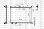 MOTOR SU RADYATORU P206 P206+ (T3E) 1,4 / 1,6 16V / 2,0 16V / 1,4HDI KLIMALI P206 TU5JP4 (1,6 16V)  (1330.H6)(1330.F4)> BRAZING