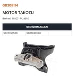 MOTOR TAKOZU 308 III-3008-508 II-5008-DS4-DS7-BERL INGO-PARTNER-RIFTER 1.5-1.6 BLUE HDI-1.6 THP