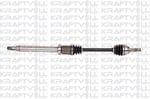 ON AKS SAG KOMPLE FIESTA V 02>08 FUSION 01>12 1,4TDCI (DIS FREZE: 25, IC FREZE: 23, UZUNLUK: 914MM, CONTA CAPI: 53MM)