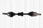 ON AKS SOL KOMPLE ESCORT V / VI 1.4-1.6  HCS / 1,8 16V / 1,8D 90>95 (DIS FREZE: 25, TEKER TARAFI IC FREZE: 23, CONTA CAPI:56,5, UZUNLUK: 608MM)