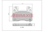 ON FREN BALATASI 18'' OPEL INSIGNIA B 17>