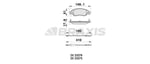 ON FREN BALATASI C5 EW7A EW7J4 (1.8 16V) / (FISLI)