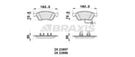 ON FREN BALATASI FISLI AUDI A8 QUATTRO 3.7 / 4.2 03>