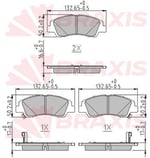 ON FREN BALATASI HYUNDAI I10 1.0 1.2 2013->