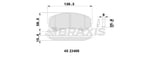 ON FREN BALATASI MITSUBISHI PAJERO 3.2DI D 07> MAZDA E2000; E2200 2.0.2.2D (06 / 1994 08 / 2002) 14 TEK