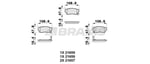 ON FREN BALATASI NISSAN SUNNY (N14) 100NX (B13) 90->