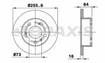ON FREN DISK AYNASI FIAT DUCATO J5 C25 TALENTO 2.0 1.9TD 80>95