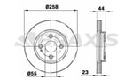 ON FREN DISK AYNASI HAVALI MAZDA 2 1.3 / 1.4 MZR CD / 1.5 / 1.6 MZ CD 07 FORD KA+18> 