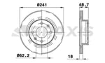 ON FREN DISK AYNASI KIA PICANTO 1.0 1.1 1.2 04> HYUNDAI I10 1.1 1.2 08> 241 CAP 4 BIJON