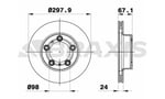 ON FREN DISK AYNASI SAG HAVALI BOXSTER 987 2.7 04>09 2.9 09>12 CAYMAN 987 2.7 06>09