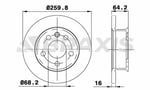 ON FREN DISK AYNASI TRANSPORTER T4 1.8 / 1.9D / TD / TDI 2.0 / 2.4D / 2.5 2.5TDI / 2.8 CARAVELLE 90>97