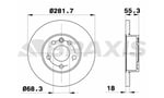ON FREN DISK AYNASI TRANSPORTER T4 1.8 1.9 1.9TD 2.0 2.4D 2.5TDI 2.8 2.8TDI 96>