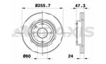 ON FREN DISKI HAVALI 4 BIJON 256MM LACETTI 05>