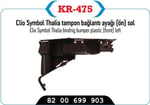 ÖN TAMPON SOL ÖN SPORTU CLIO III THALIA 09>13