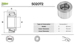 ÖN TEKERLEK RULMANI IVECO DAİLY 2.8 2000.06-2007.05