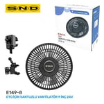 OTO İÇİN VANTUZLU VANTİLATÖR 9 İNÇ 24V