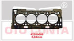 PEUGEOT 206 1.6 16 V SİLİNDİR KAPAK CONTA ÇELİK Ø78.5->79.5MM 0.62MM TU5JP4 (NFU-N6A-NFR)